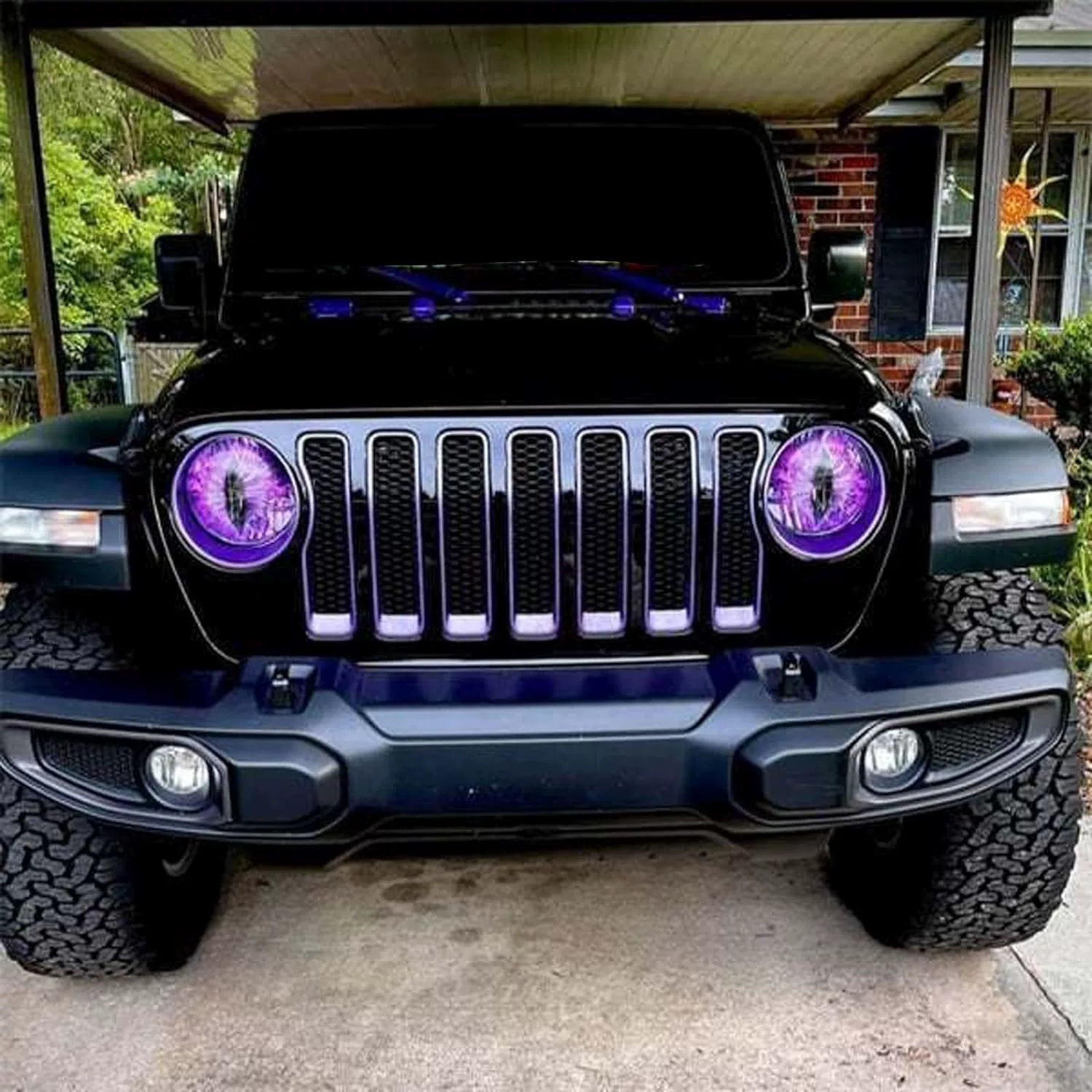 Популярные BeastEyesHeadlightDecals — наклейки с глазами зверя, наклейки на глаза для Wrangler, наклейки для фар в северном стиле