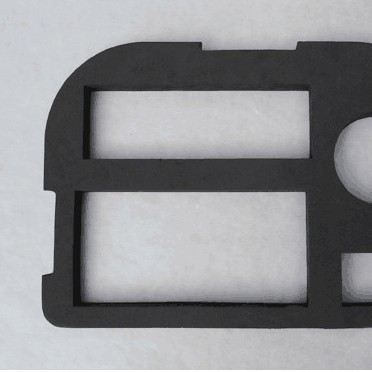 单面胶音箱海绵条 耐高温无痕防水EVA 电子元件防震防滑垫模切片