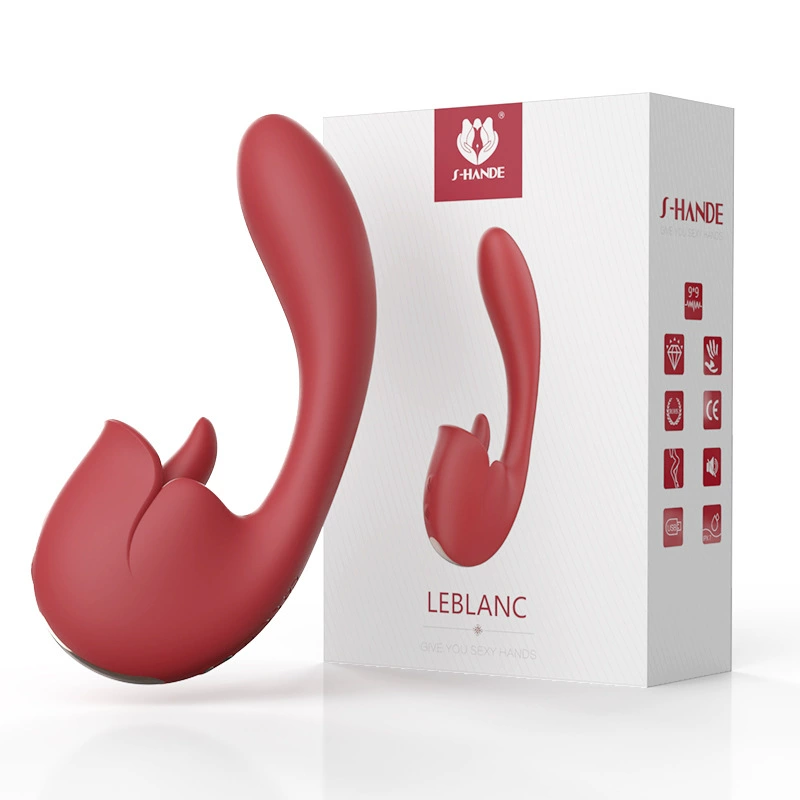  handheld tongue licking vibrator, masturbation device, female sex toy, 9-frequency strong shock, instant tide, adult products for sale
