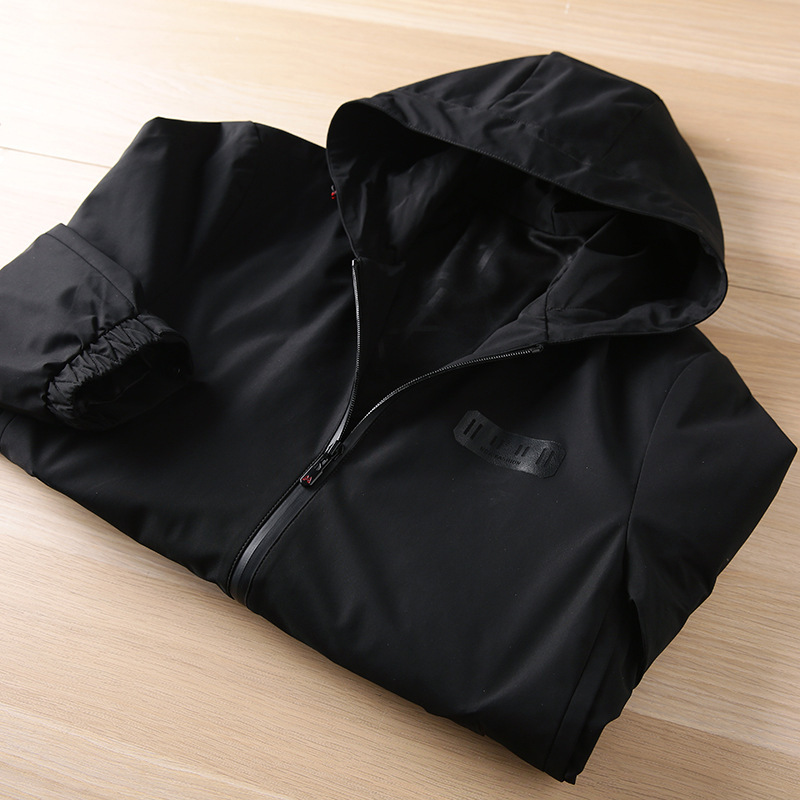 Men's Milk Silk Casual Jacket for Spring and Autumn, Windproof and Waterproof, Fashionable Hooded Top Coat J072 Men's Milk Silk Casual Jacket for Spring and Autumn, Windproof and Waterproof, Fashionable Hooded Top Coat J072
