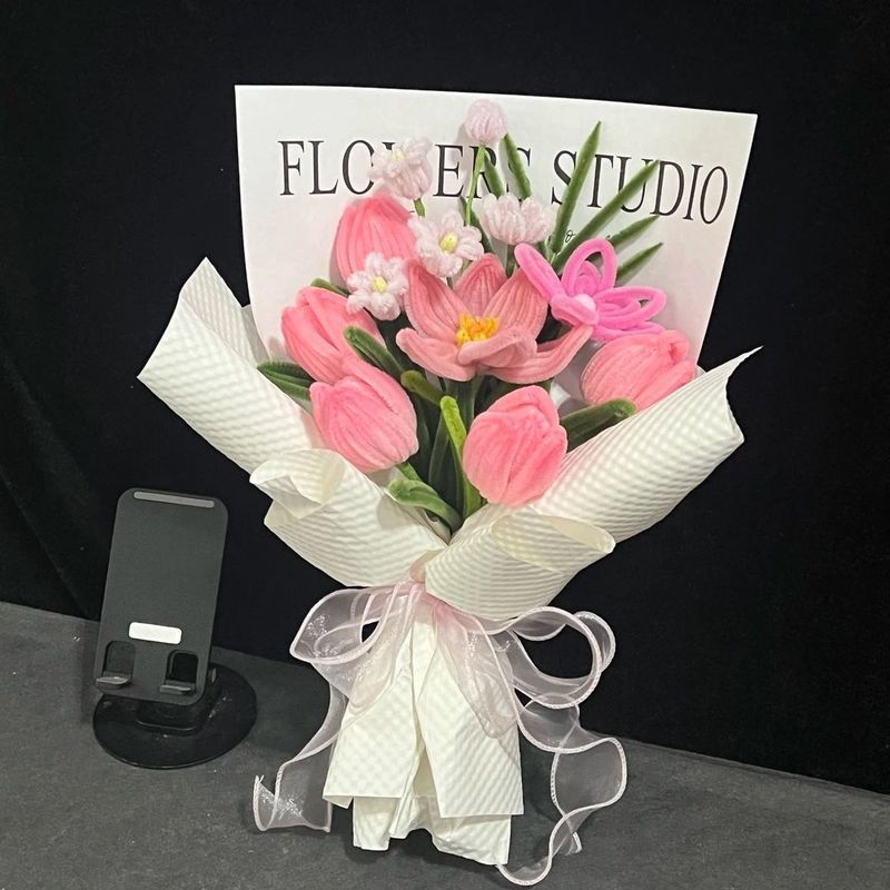 教师节扭扭向日葵花束diy手工自制材料生日礼物老师朋友闺蜜礼物|undefined