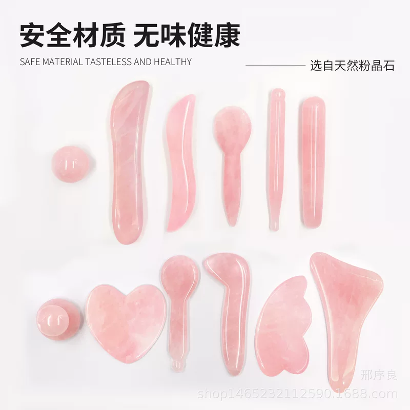 Cosmetic crystal jade, massager for face full body, for beauty salons, wholesale