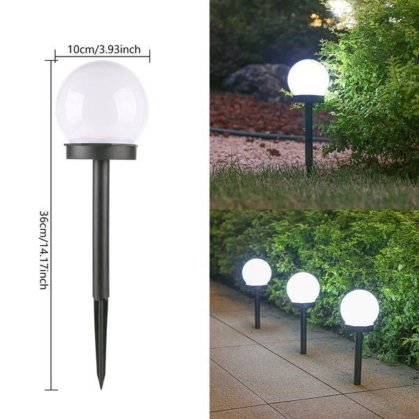 LED solar ground bulb [white light]