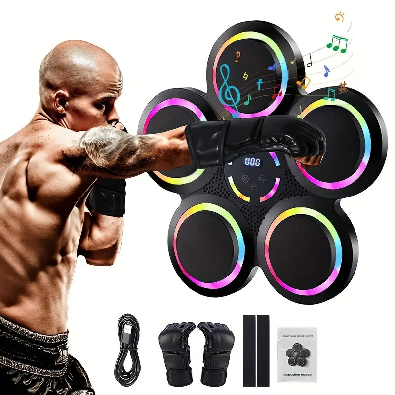 Can Music Boxing Machine Boxing Training Machine Boxing Target Music Wall Target Children Boxing Training Anti-Bullying Training