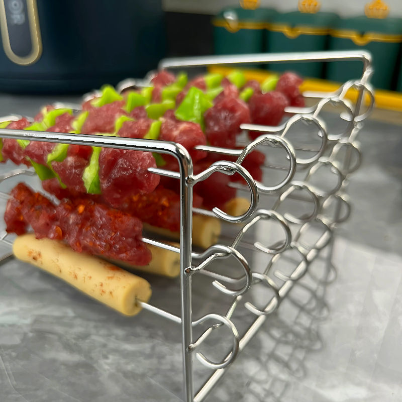 フライヤー焼き棚焼きグリル焼き棚オーブン焼き棚ステンレス三層焼き棚蒸し棚焼き道具|undefined