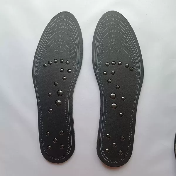 Black 18-grain magnetic insole