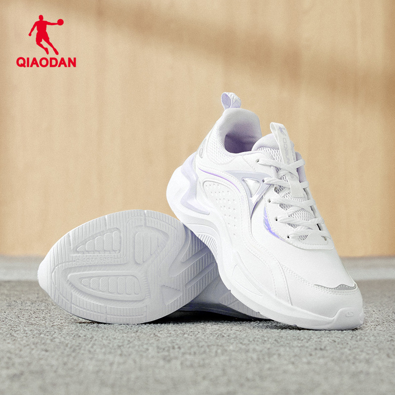 Jordan Women's Sports Shoes 2026 Autumn and Winter New Shock-Absorbing Running Shoes Leather Waterproof Jogging Shoes Lightweight Jump Rope Shoes