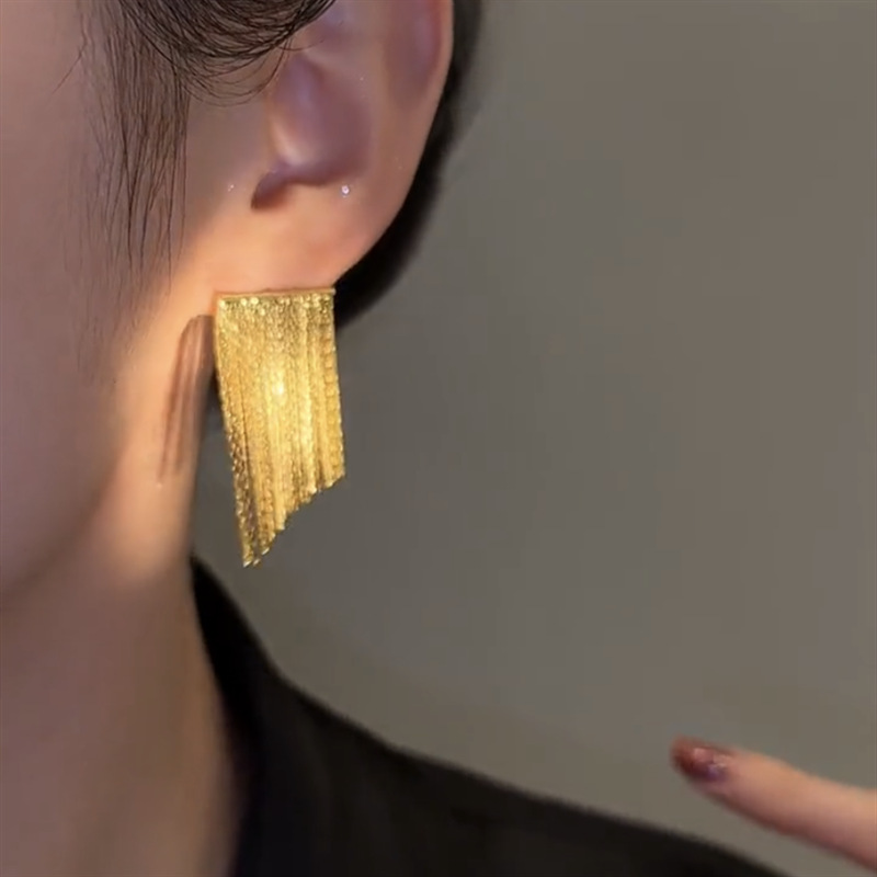 Fashion Tassel Copper Tassel Earrings display picture 3