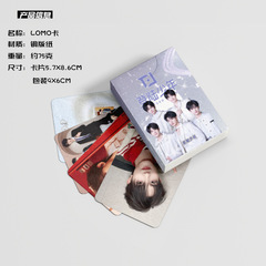 TOP登陸少年小卡 左航蘇新皓張極張澤禹朱志鑫鐳射Lomo卡片明信片