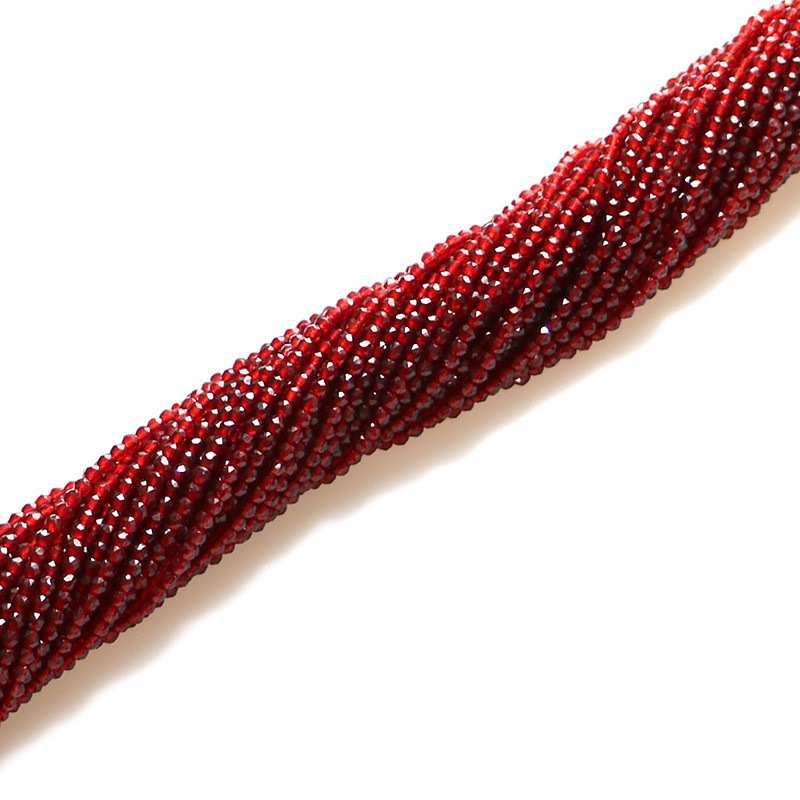 Hilo de algodón aguja súper pequeña Perla de cristal encadenada cuentas vidriadas DIY accesorios de ropa hechos a mano pulsera collar cuentas dispersas accesorios