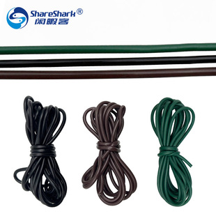 2 m European carp fishing silicone line casing fishing group Anti-bite anti-winding rubber hose fishing gear Accessories Wholesale