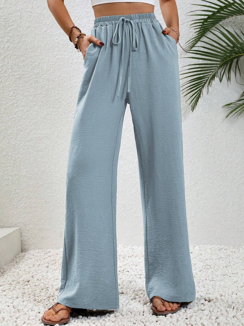 Women's Daily Streetwear Solid Color Full Length Casual Pants Straight Pants display picture 33