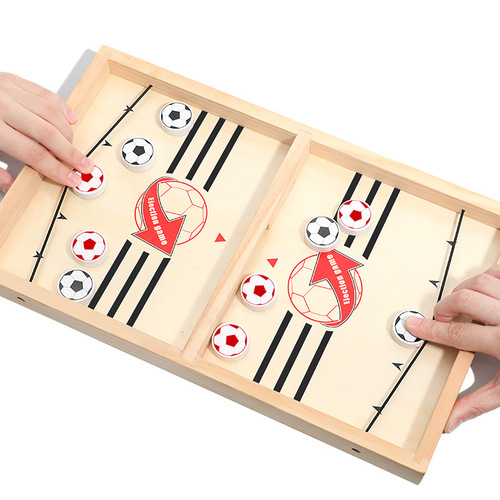 Bounce chess desktop ejection wooden double battle parent-child interactive toy children's educational board game