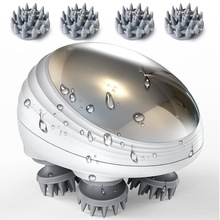 防水头部按摩器头皮按摩仪电动经络刷家用小型按摩仪器usb按摩仪