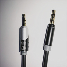 180度旋转金属头高弹TPE手机耳机音频线公对公3.5AUX车载音频线