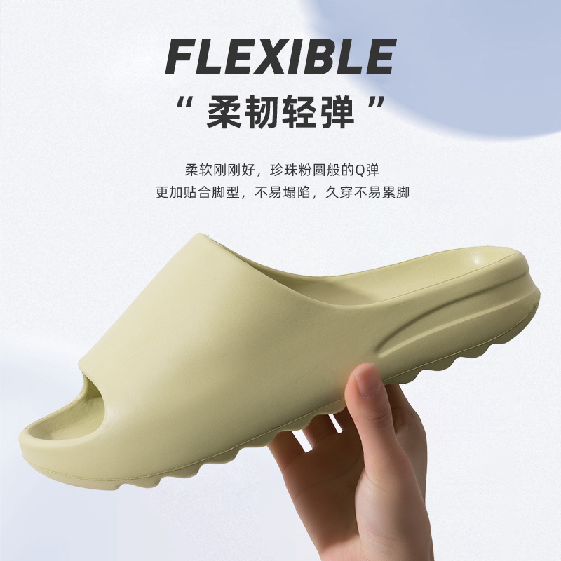 Home Eva Slippers for Women, Non-Slip, Anti-Odor, Indoor Thick-Soled New Style Bathroom Bathing Non-Stinky Foot Sandals Wholesale for Men