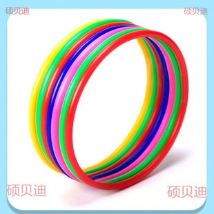 Wholesale Plastic Rings for Night Market Stalls, Solid Rings for Throwing, Hollow Rings for Children's Toys