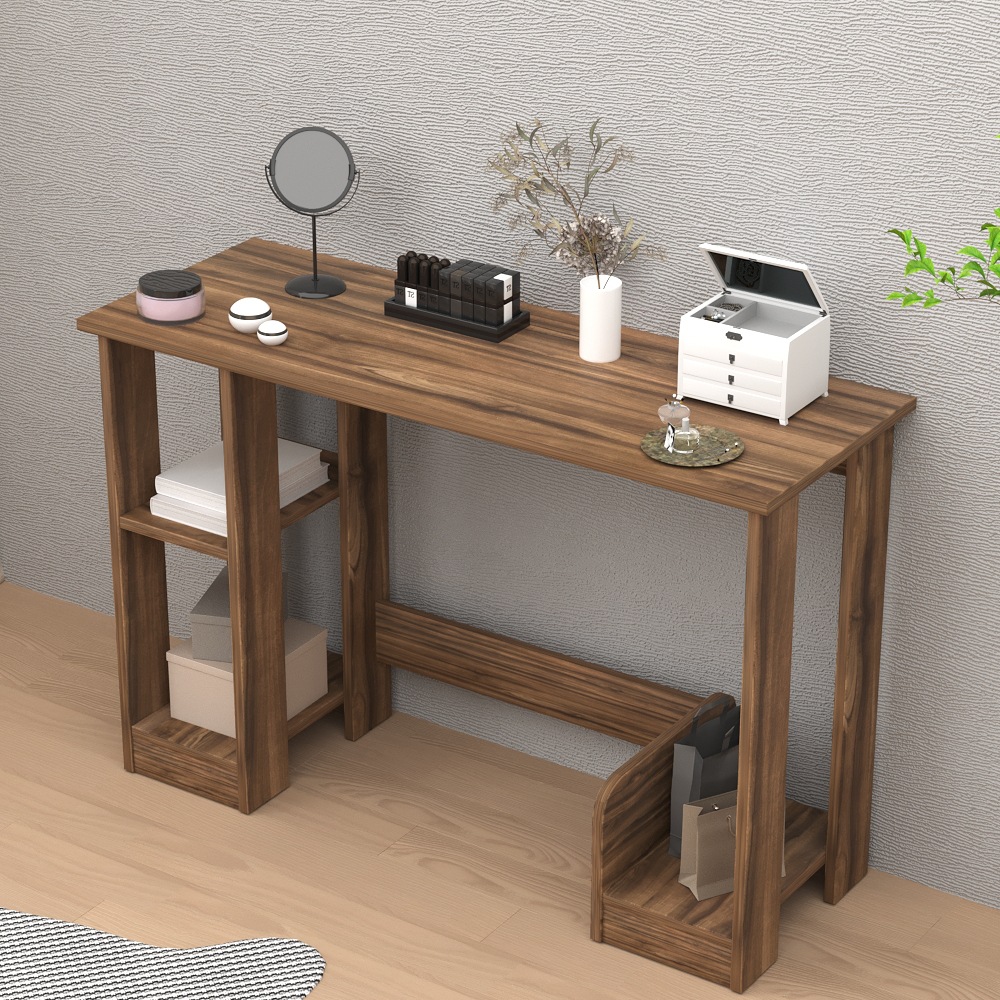 Escritorio transfronterizo estante de escritorio de computadora de casa pequeña tabla ecológica dormitorio estudiante adulto multifuncional mesa junto a la cama image 9