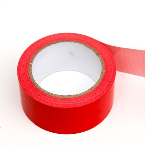 Colored single-sided cloth-based tape, mulch tape, high-viscosity carpet bonding floor warning stickers, marking edge sealing tape