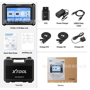 XOOL D7W Ağıllı Wi-Fi Skanner ECU Proqramlaşdırma Tam Sistem Diaqnostikası