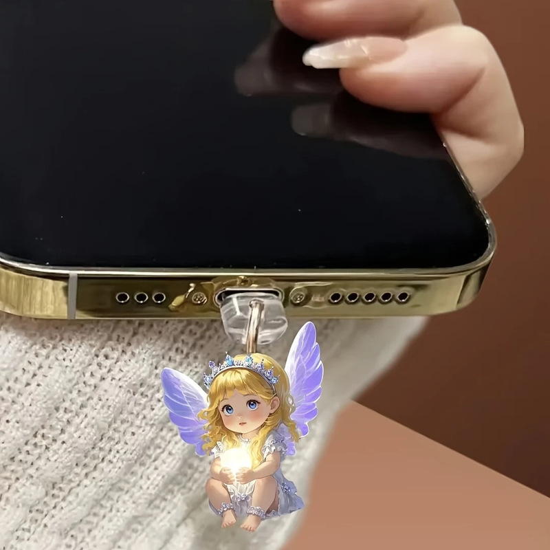 2025 新しいクロスボーダー携帯電話ダストプラグ充電ポートダストキャップクマダストプラグ、さまざまなスタイル|undefined