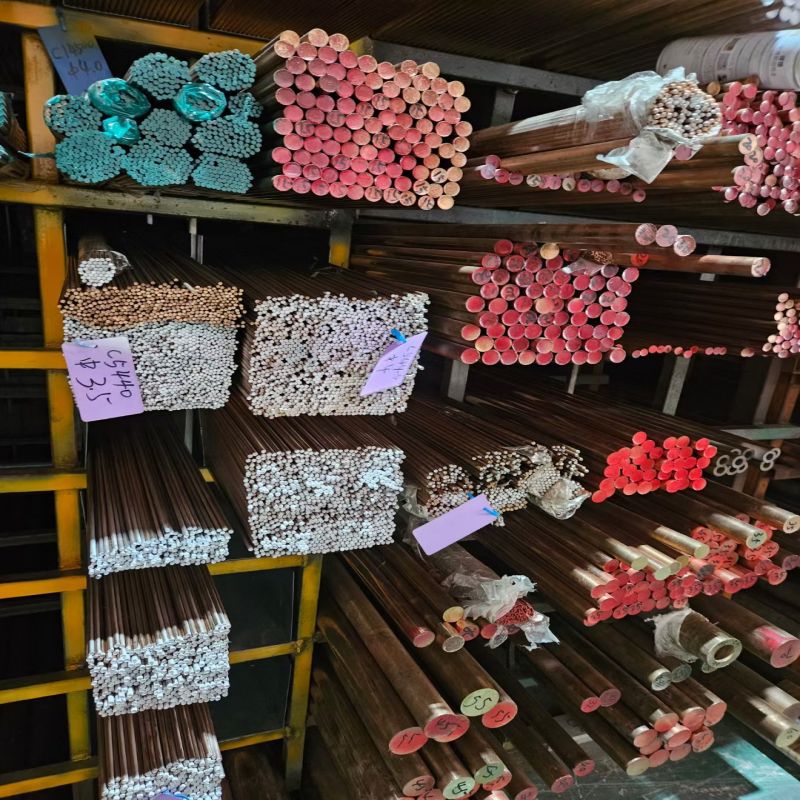 C54400磷铜棒易车削实心圆棒 Q6.5-0.1国标磷铜棒 现货磷青铜合金