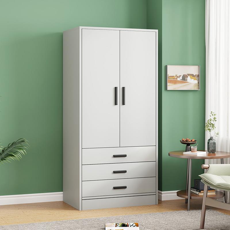 Wardrobe Bedroom Family Simple Hanging Wardrobe Rental Room Assembly Sturdy and Durable New 2025 Popular Storage Cabinet