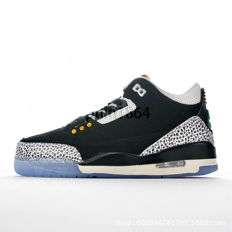 Мужские кроссовки Nike AJ3 женские кроссовки Fujiwahanix burst белый цемент сустав ограниченная Joe 3 чистый оригинал яд