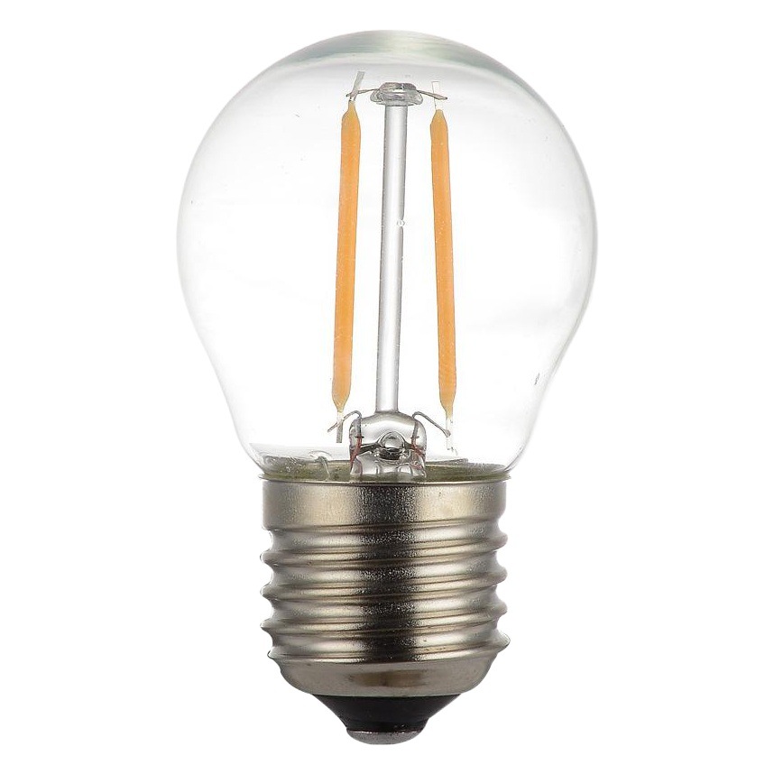 Bombilla LED decoración de vidrio bombilla vintage lámpara de filamento G45 bombilla E27 fábrica directa transfronteriza Alambre de tungsteno