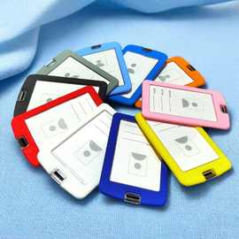 厂家批发硅胶证件卡工牌软胶卡套可印LOGO图案多色可选现货速发