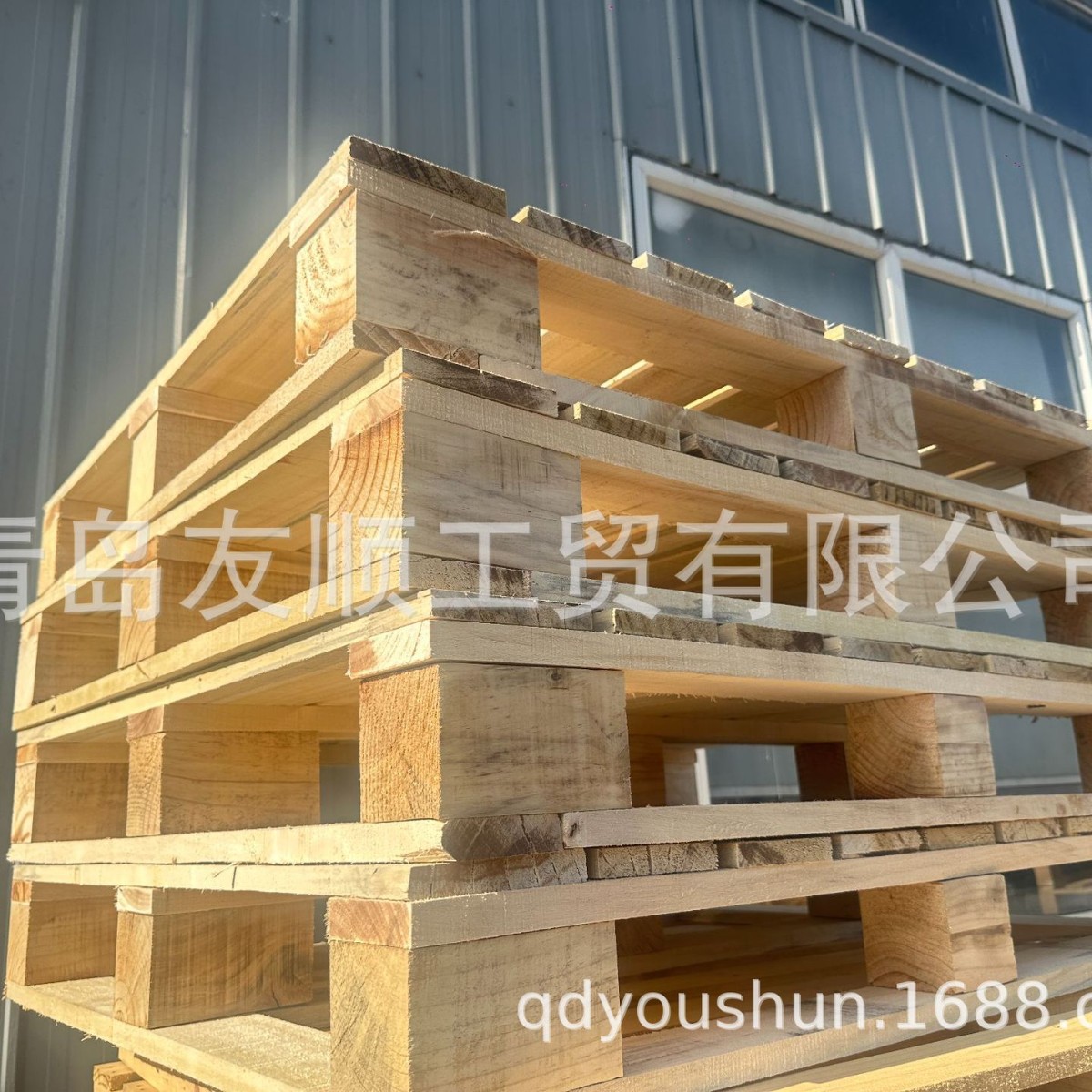 加厚青岛胶合板托盘有出口竹木草熏蒸资质工厂规格多出货木架