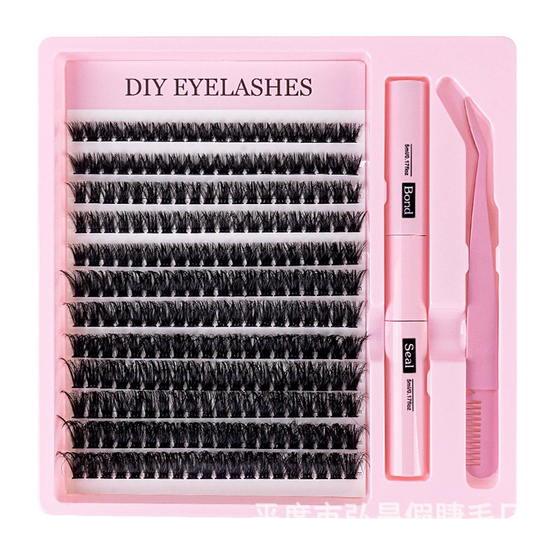 (Cross-border trading), false eyelashes, dense three dimensional capacious set for extension, DIY