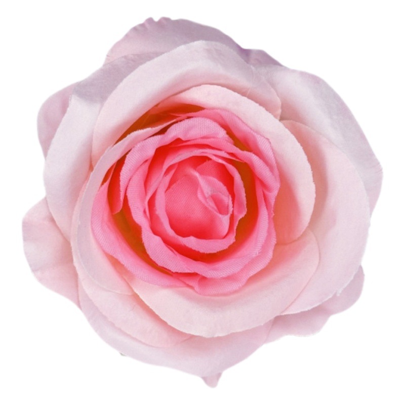 Rosa artificial flor cabeza boda hogar Fondo pared decoración flor artificial multicolor corsage transfronterizo flor falsa en stock venta al por mayor