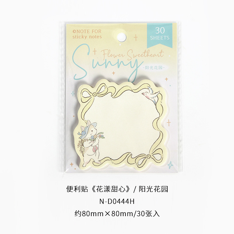 NOTE FOR Post-it Flower Sweetheart Series Niña fresca japonesa N publicación de notas para estudiantes