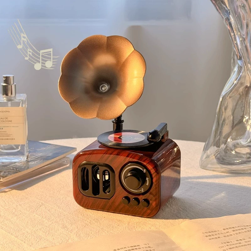 Ретро Граммофон украшение рабочего стола творческая музыкальная шкатулка гостиная крыльцо дома ностальгия украшения высокого уровня