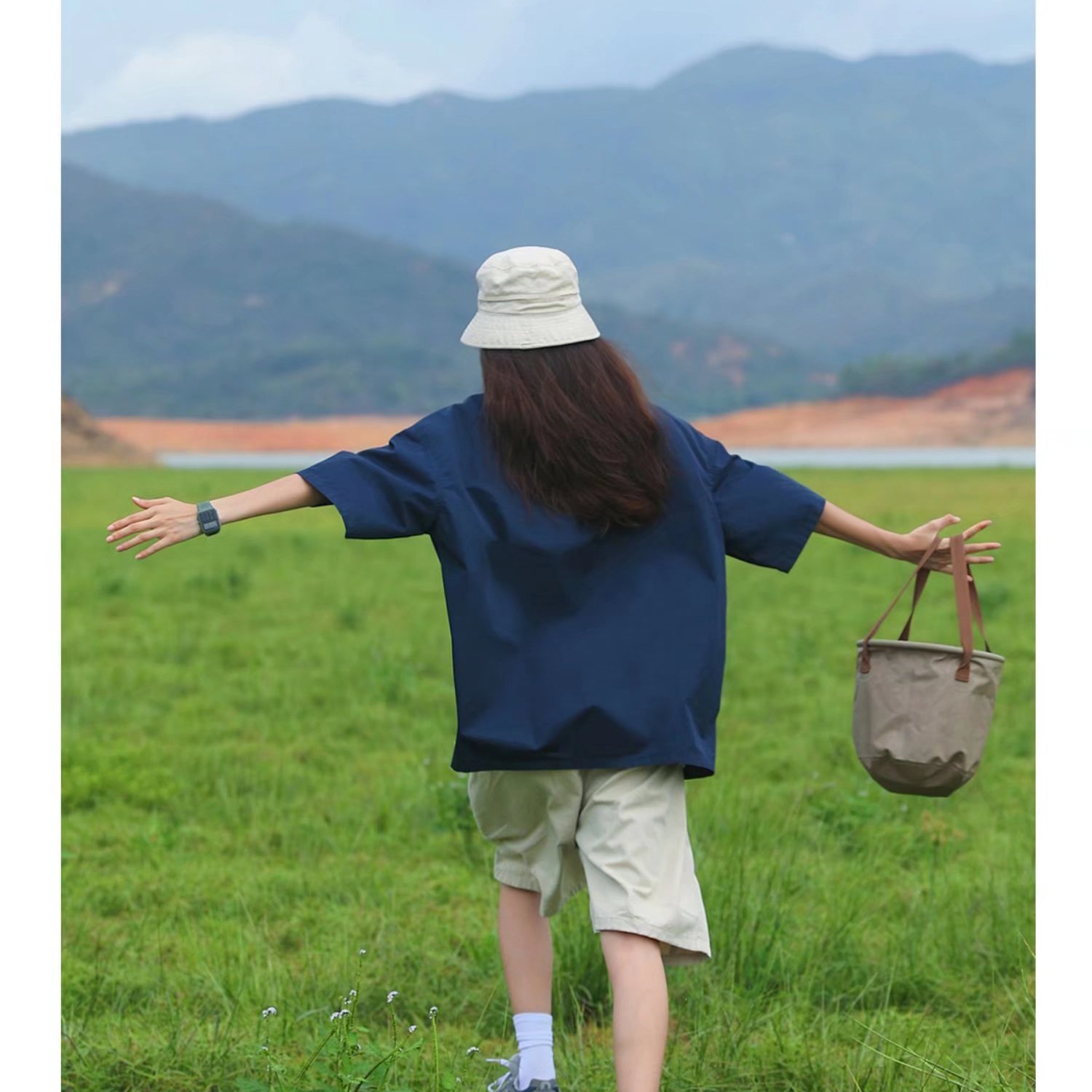 Camiseta POLO para hombre, solapa, camiseta de manga corta, moda, gris simple, ropa superior, ropa de verano, ropa de hombre, media manga suelta de verano