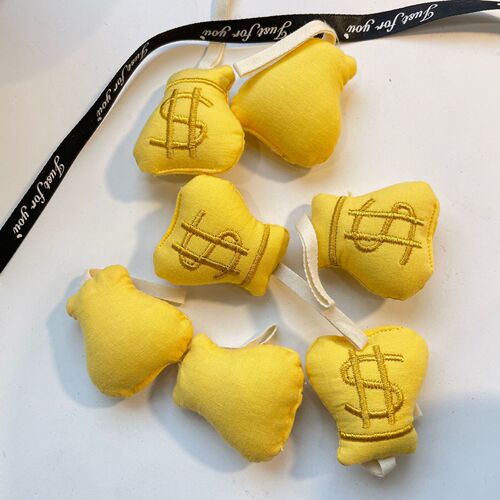 Ins style money bag pendant to attract wealth~bag keychain creative niche decorative pendant GJ165