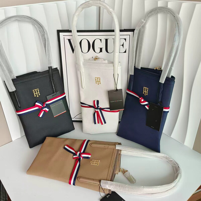 Cross-Border Vertical French-Style Tommy Tote Bag Crossbody Bag Waterproof Women's Bag Large Bag Shoulder Bag Handbag Th Bag