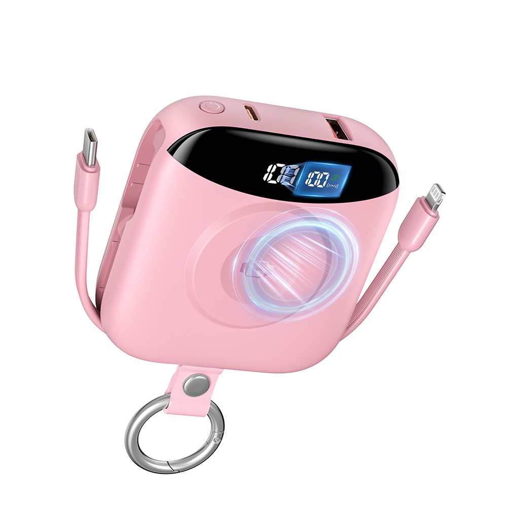 Batería Portátil Inalámbrica Magnética de PVC, Silicona y ABS, Carga Rápida, para Teléfonos y Relojes image 7