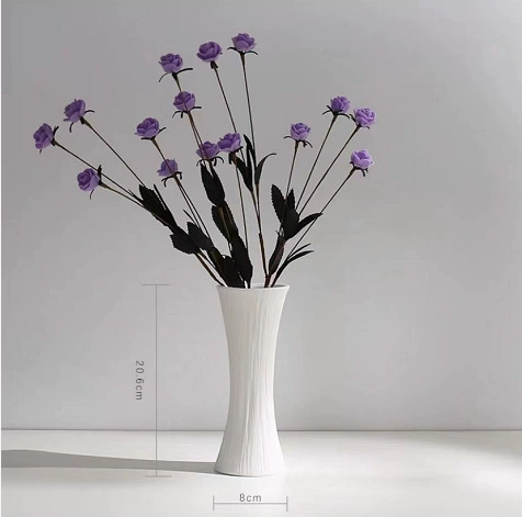 Ceramic fresh modern white decorations for living room, home decor