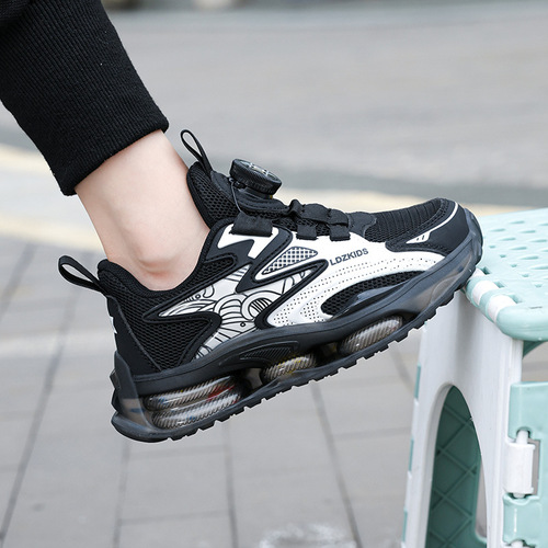 Children's Spring and Autumn Breathable Mesh Fashion Sports Shoes for Middle School Students Running Shoes Wholesale