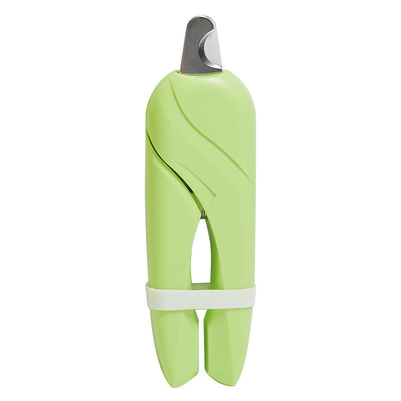 Nuevos cortaúñas para mascotas, mascotas gravitacionales, led, línea de corte de sangre, cortaúñas para gatos, perros, gatos, alicates, tijeras