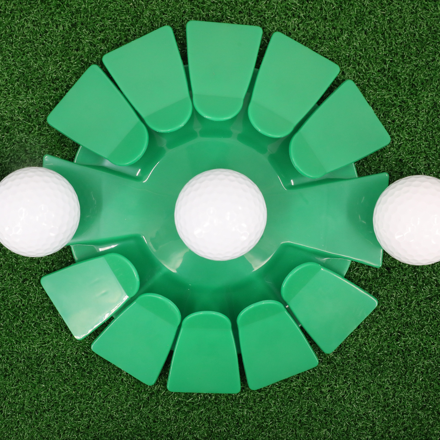 Fábrica directa de golf interior plástico putter práctica placa verde agujero taza placa bola placa putter placa Accesorios