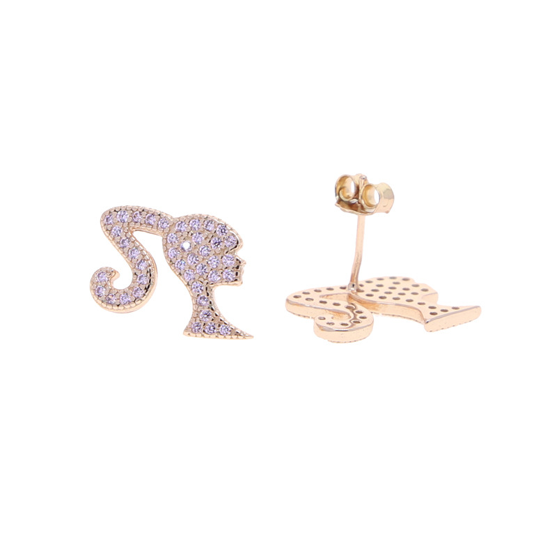Cubic Zirconia And Pearl Stud Earrings For Everyday Elegance_voghion.com