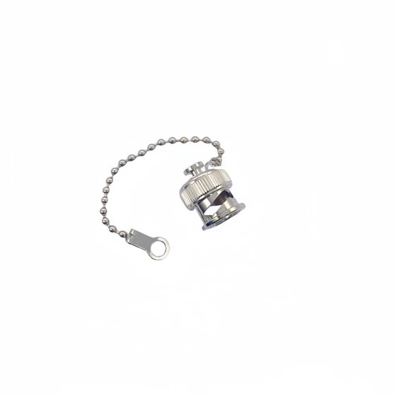 Bnc Dust Cap with Chain Prevents Dust, Moisture or Other Foreign Objects from Entering