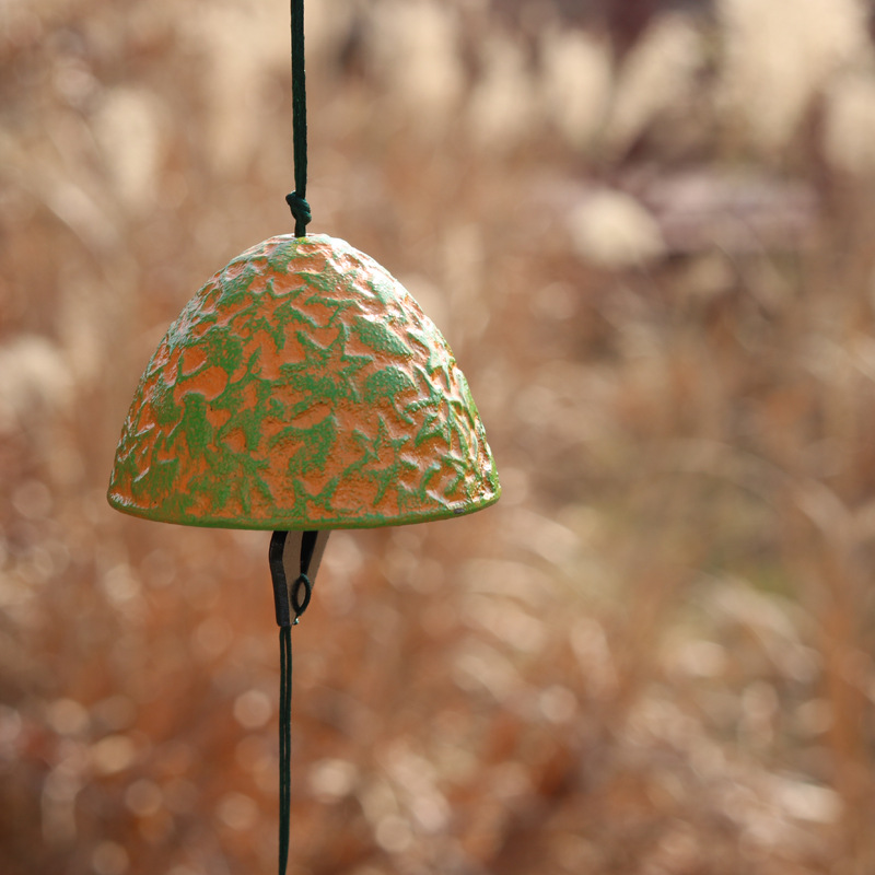 Chinese Japanese Style Cast Iron Wind Chime Metal Vintage And Scenic Area Balcony Outdoor Courtyard Camping Hanging_voghion.com
