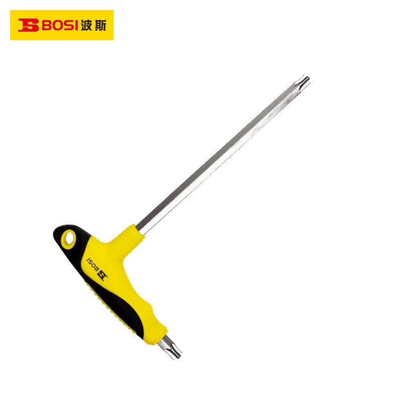 波斯工具 双色柄T型梅花内六角扳手 花型星形扳手 T10-T50
