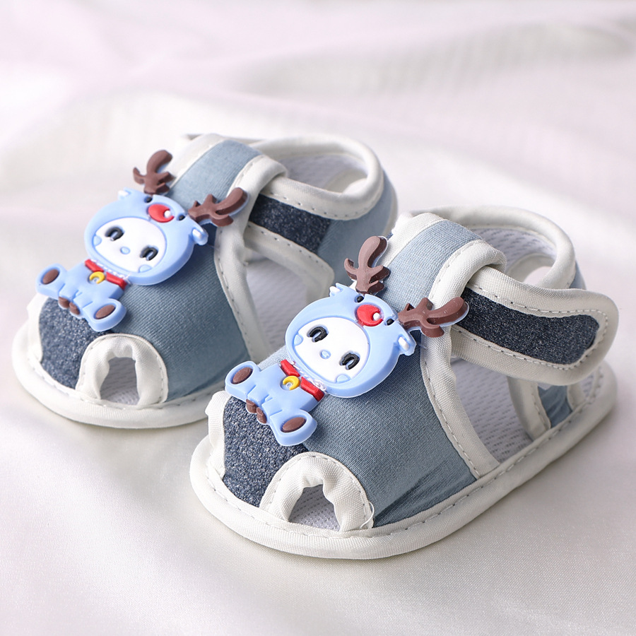 2022 nuevos zapatos de bebé sandalias de verano 0-1 años de edad zapatos de niño de fondo suave infantil 6-12 meses de edad bebé masculino y femenino