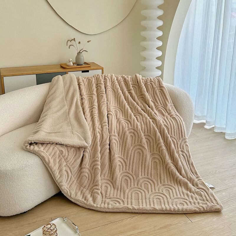 Cross-Border Custom-Made Blankets, Foreign Trade Double-Layer Taffeta Fleece Lamb Fleece Blanket, Milk Fleece Blanket, Office Nap Blanket, Winter Cover Blanket Cross-Border Custom-Made Blankets, Foreign Trade Double-Layer Taffeta Fleece Lamb Fleece Blanket, Milk Fleece Blanket, Office Nap Blanket, Winter Cover Blanket