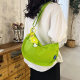 2023 new niche bag canvas tote yoga small bag simple student all-match shoulder artistic underarm women's bag
